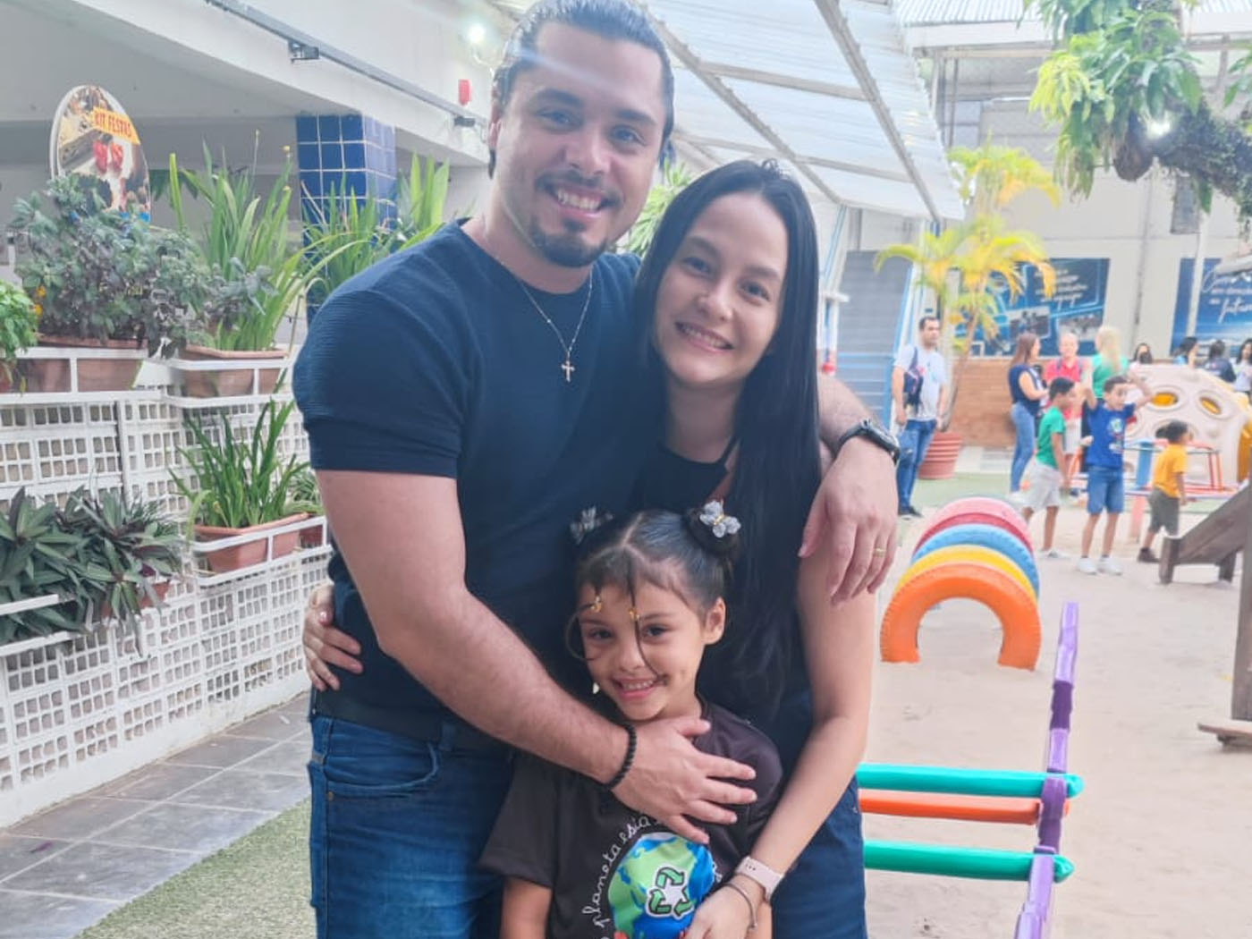 Vinicius with family